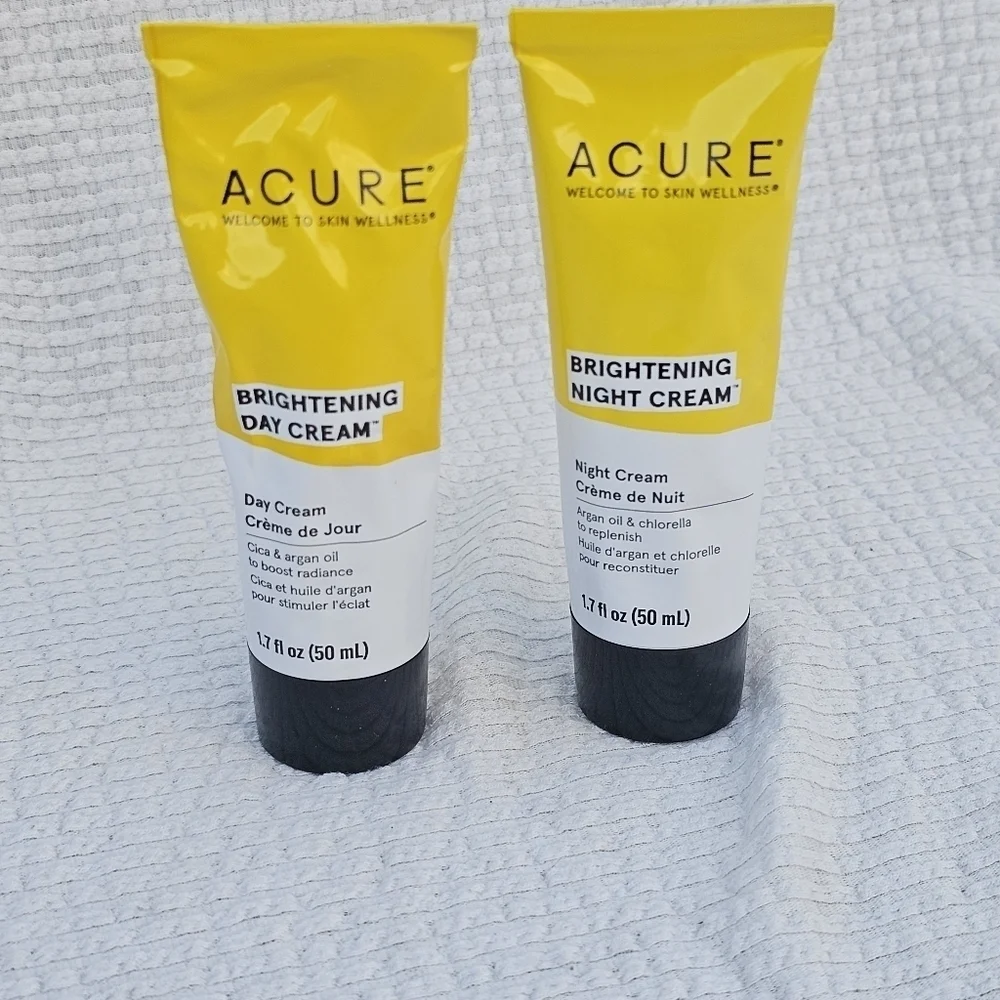 ACURE Brightening Day & Night Cream Duo Pack 1.70 Fl Oz. - Picture 2 of 7